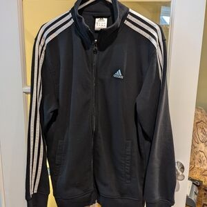 Men's Adidas Zippered Sweatshirt - Size M